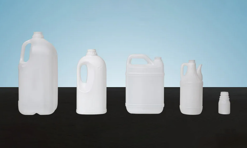 Milk bottle blow moulding machine